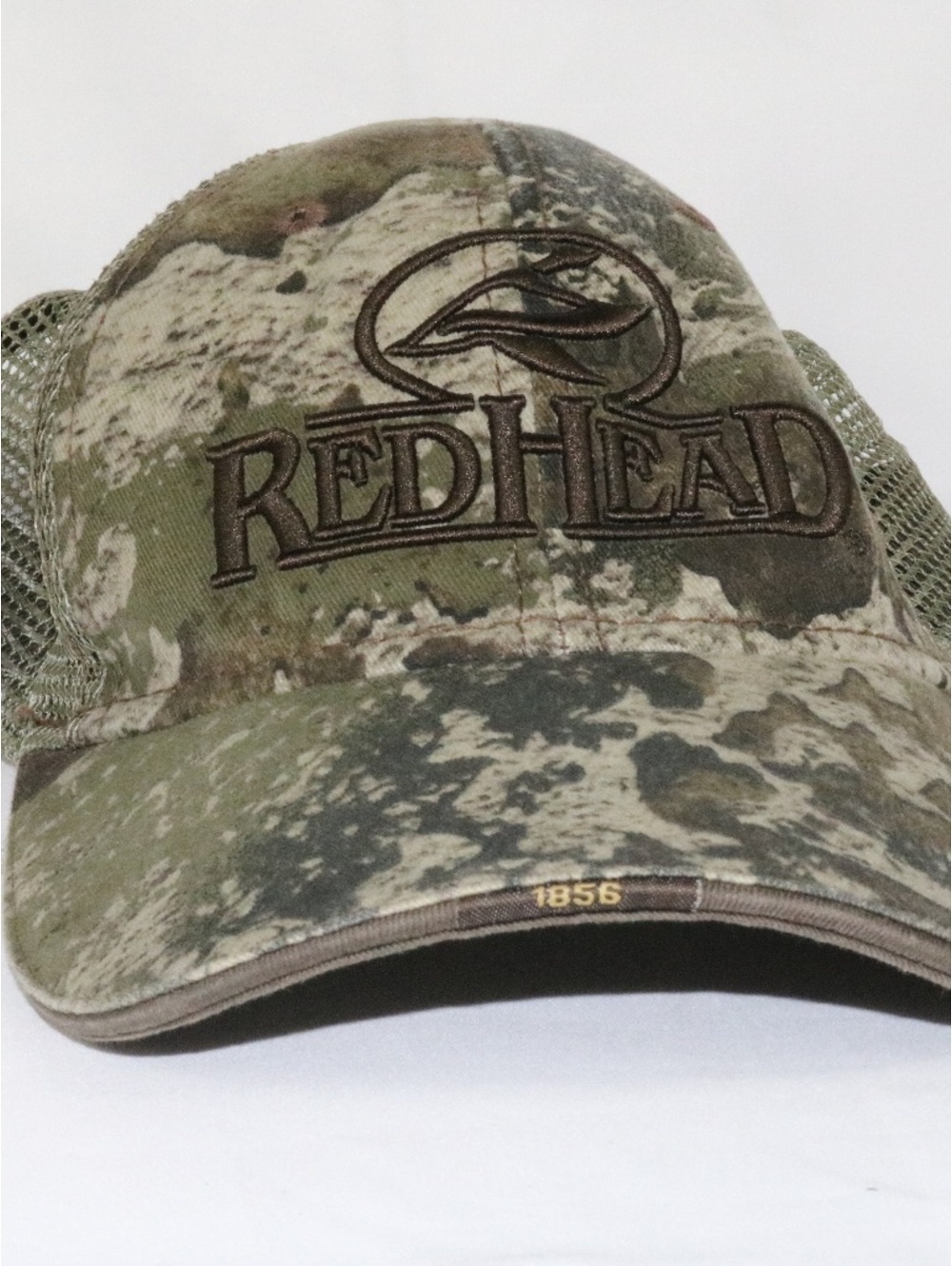RedHead Hat Camo Trucker Strapback Mesh Hunting Outdoor Realtree Style Cap